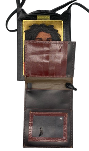 LARGE NECK WALLET - "Rasta Brother"