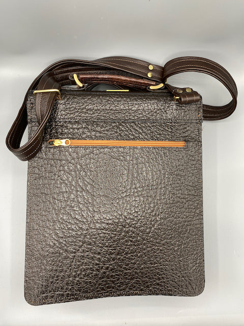 MASTERPIECE MESSENGER BAG - "DAN MASK with Adinkra"