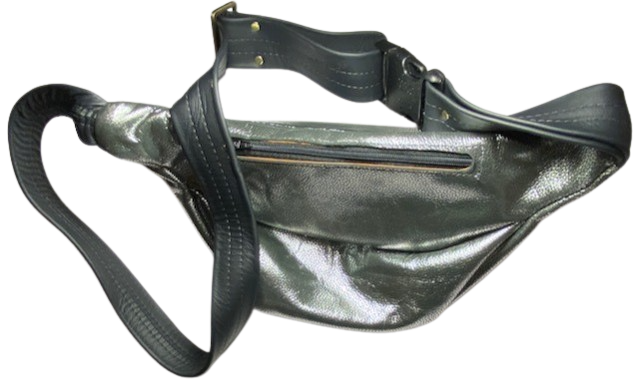 WAIST POUCH - " GYE NYAME with ANKHS"