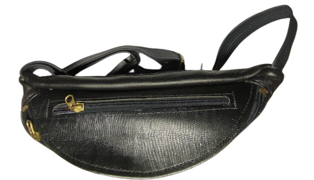 WAIST POUCH - "Oba of Benin with Baule & Dan Masks"