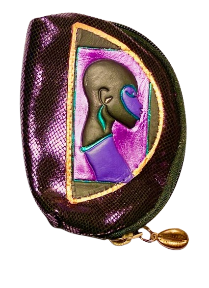 BUBBLE COIN POUCH - Lunar Silhouette"