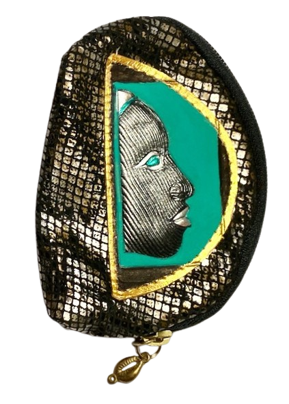 BUBBLE COIN POUCH - "IFE PROFILE"