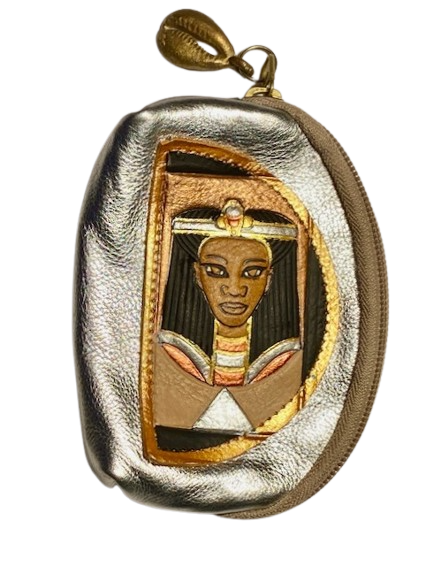 BUBBLE COIN POUCH - "KHEMET PRINCESS"