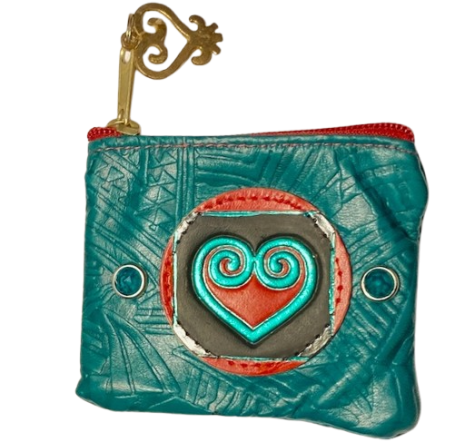 MINI COIN POUCH - "RBG SANKOFA"