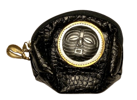 BUBBLE COIN POUCH - "BALUBA MASK"