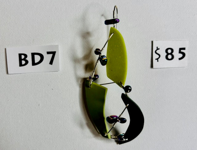 #BD7 - Assemblage Abstract Earring